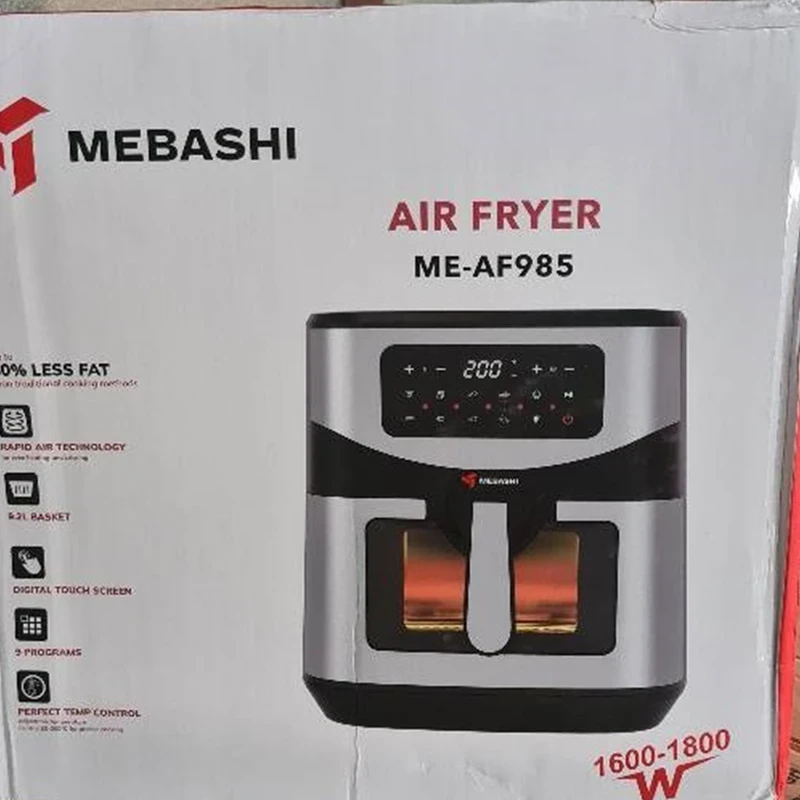 سرخ کن بدون روغن مباشی مدل ME-AF985 حجم 9.2 لیتر